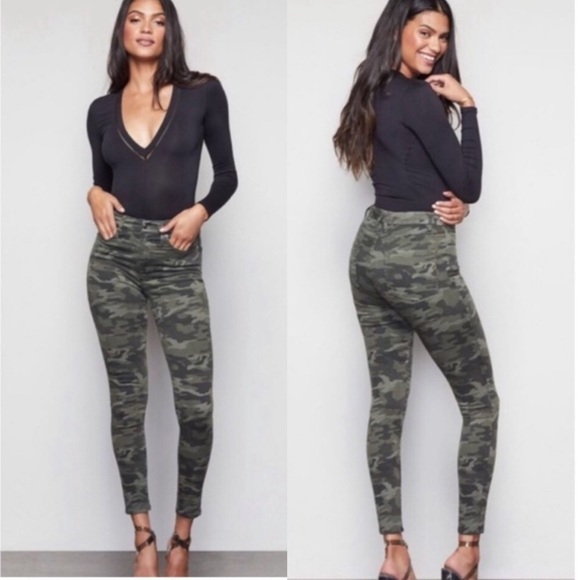 Good American Good Legs Camo Jeans 2/26 - Picture 1 of 8